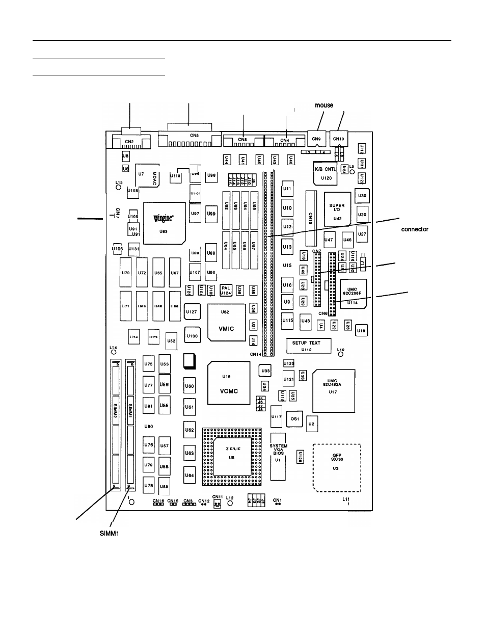 Main system board diagram, Epson progression 4 main system board diagram | Epson Progression 4 User Manual | Page 4 / 8