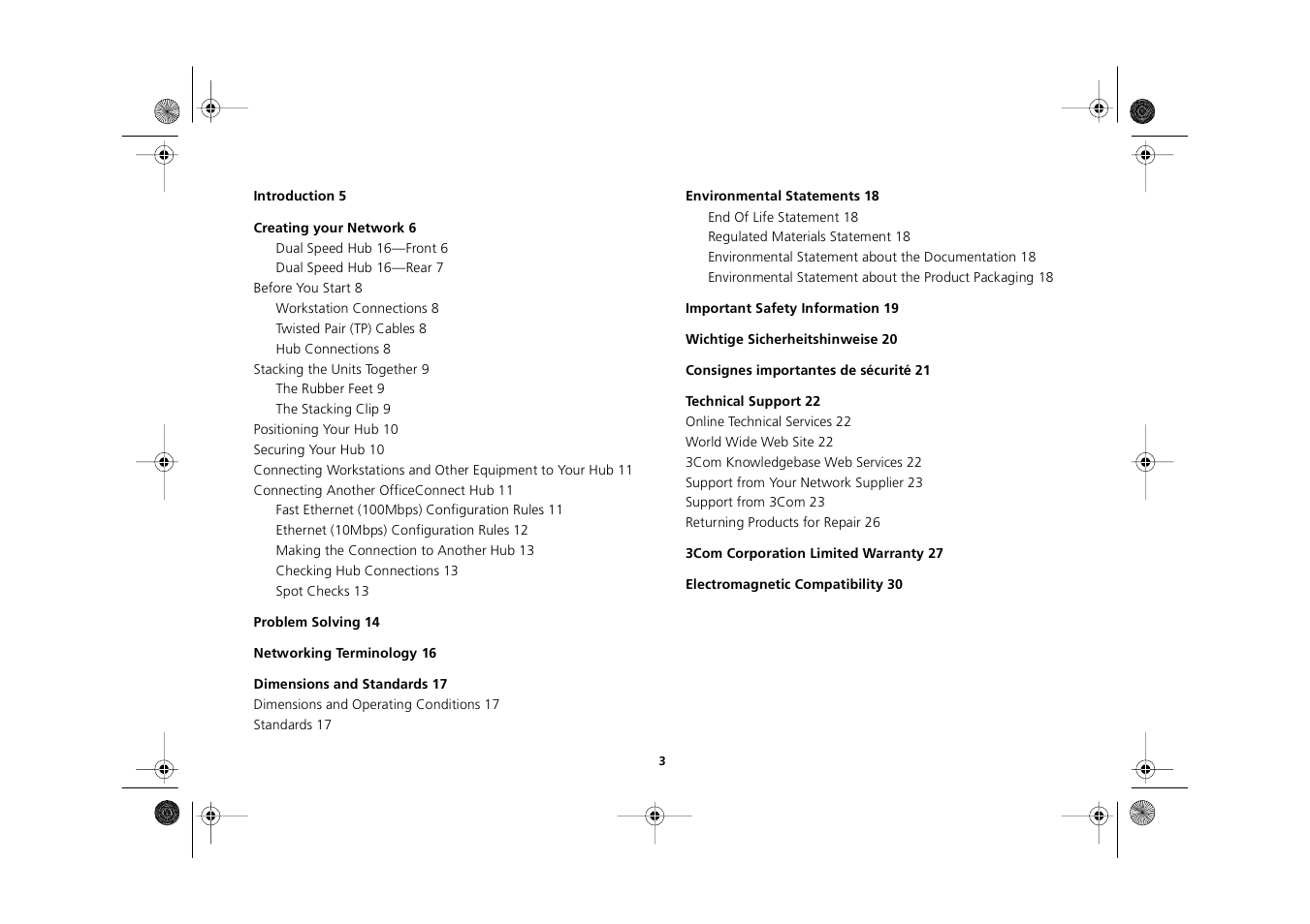 3Com 3C16751A User Manual | Page 3 / 32