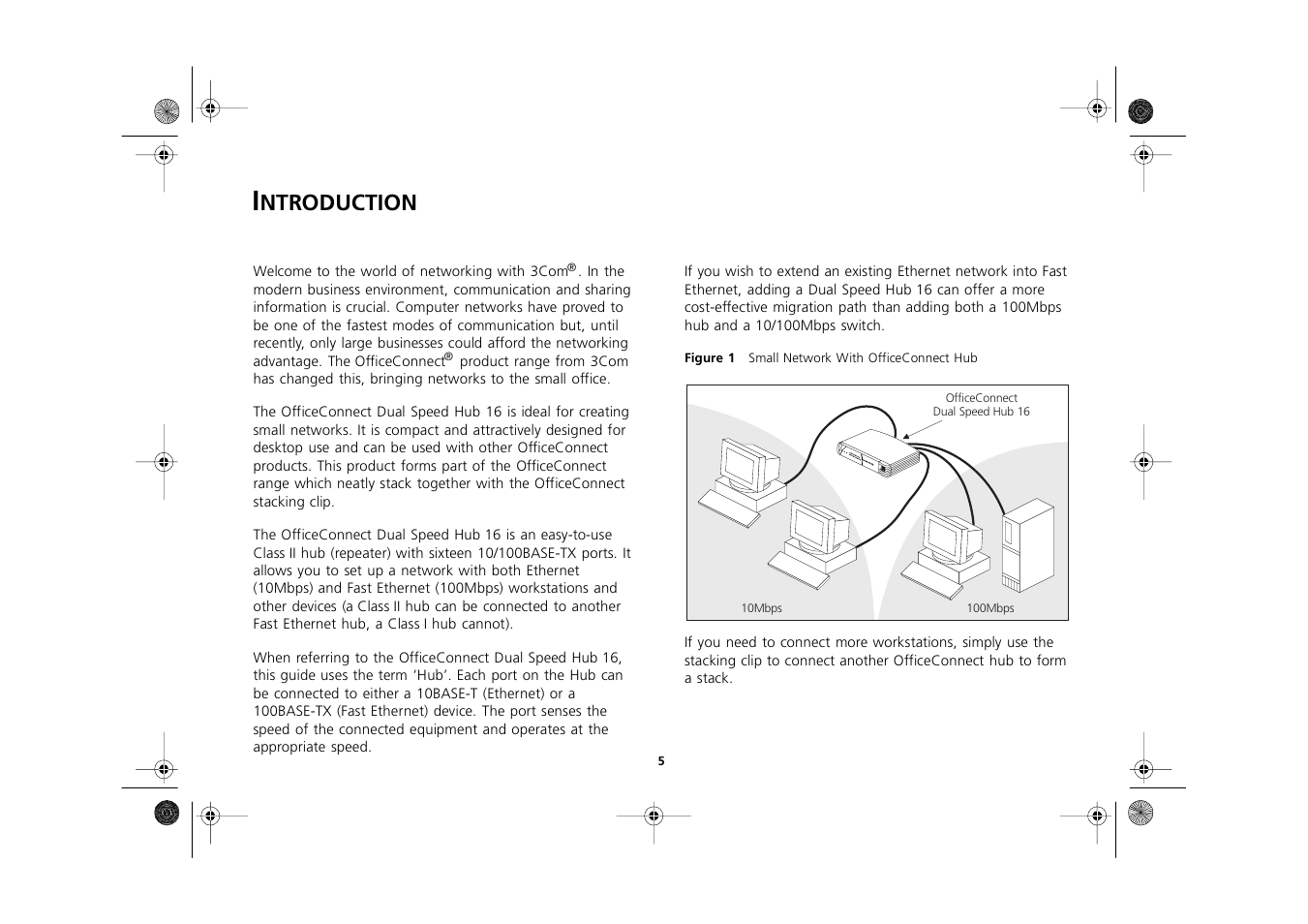 Introduction, Introduction 5, Ntroduction | 3Com 3C16751A User Manual | Page 5 / 32