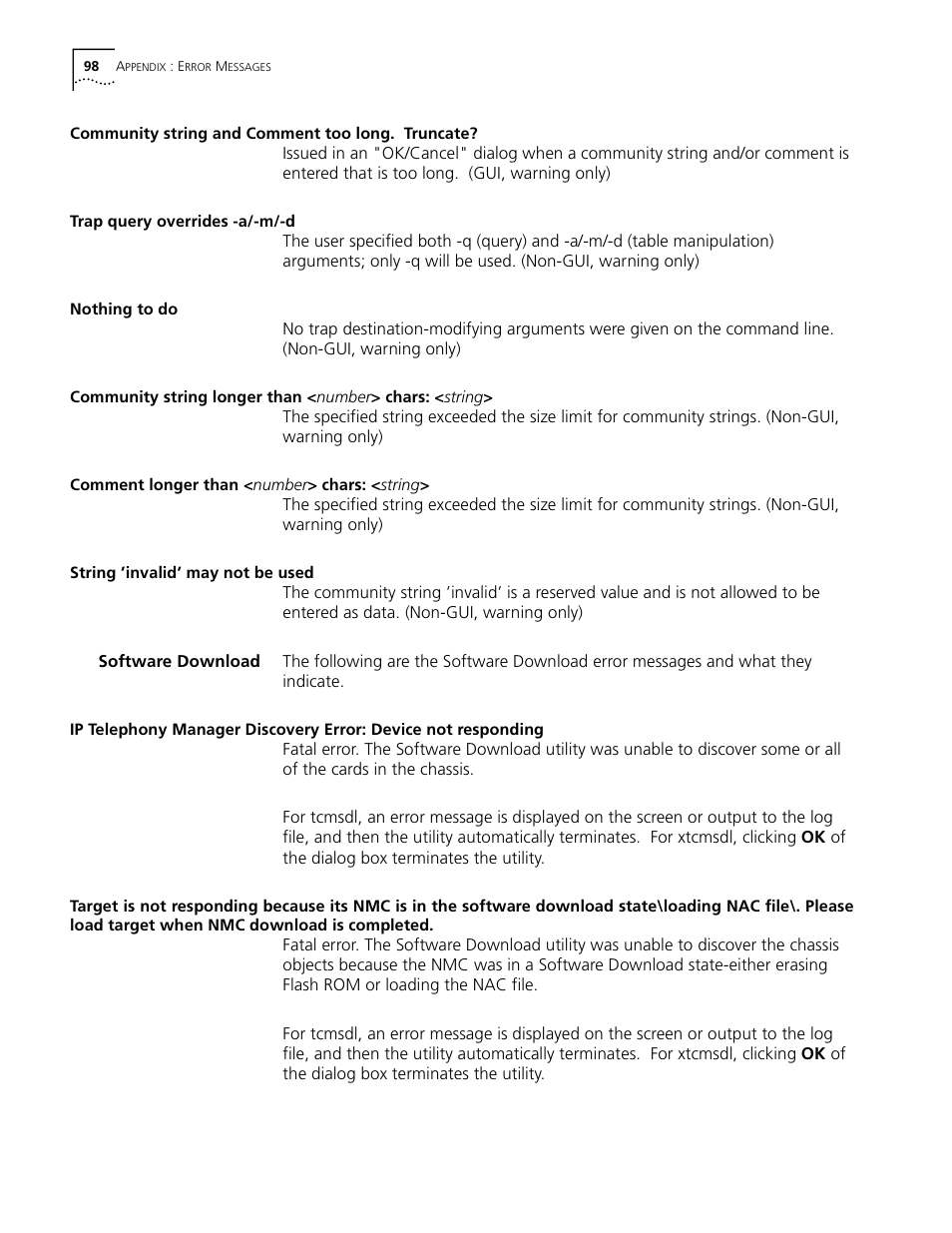 Software download | 3Com CommWorks 5210 User Manual | Page 98 / 144