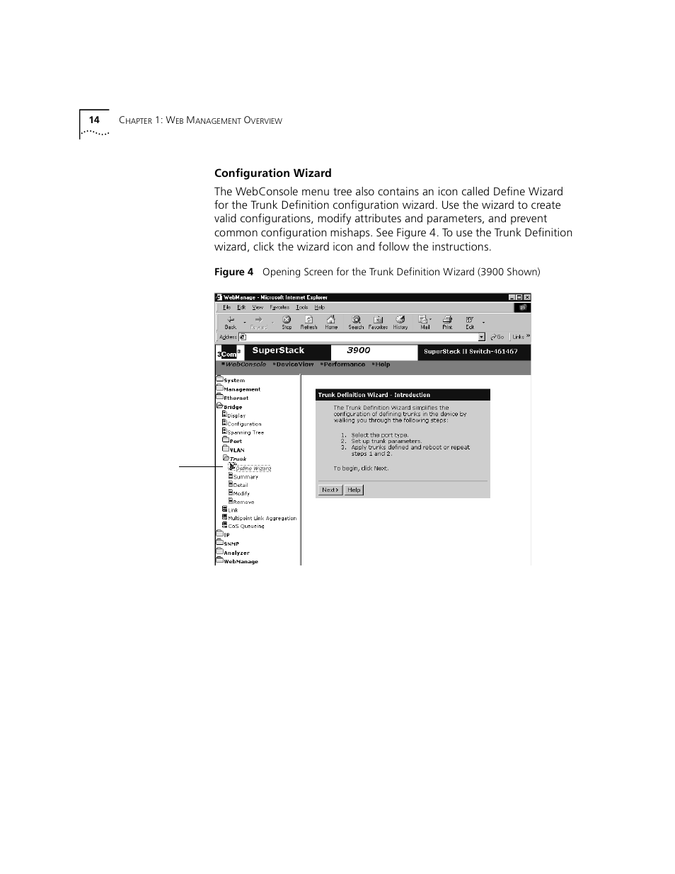 Configuration wizard | 3Com 3900 User Manual | Page 14 / 36