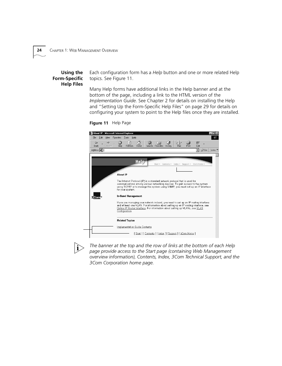 Using the form-specific helpfiles, Using the form-specific help files | 3Com 3900 User Manual | Page 24 / 36