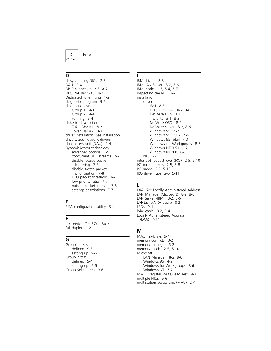 3Com 3C319 User Manual | Page 104 / 110