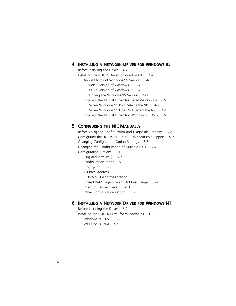 3Com 3C319 User Manual | Page 6 / 110