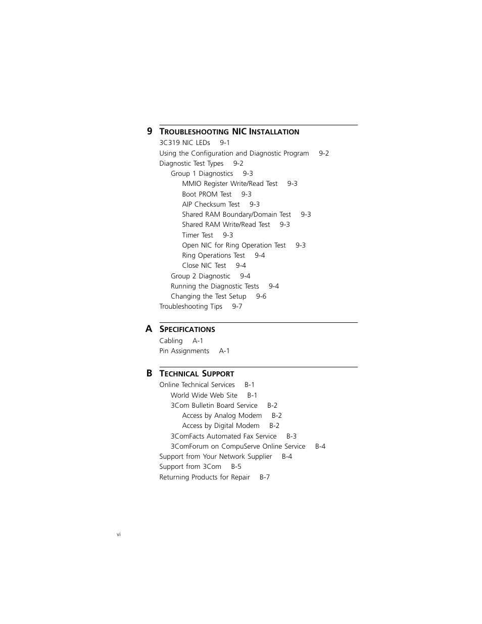 3Com 3C319 User Manual | Page 8 / 110