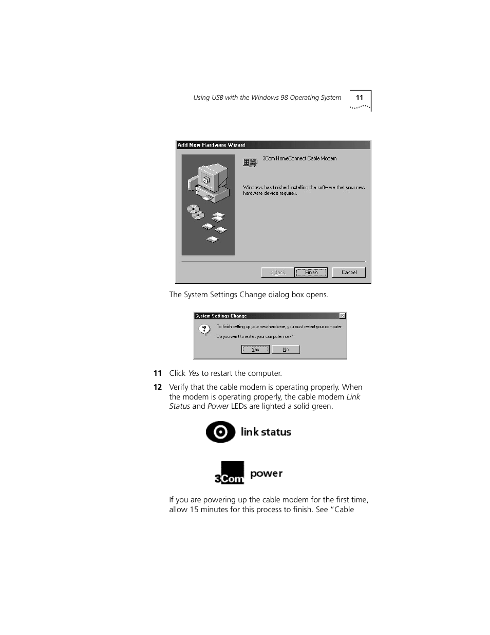 3Com Cable Modem External User Manual | Page 15 / 62