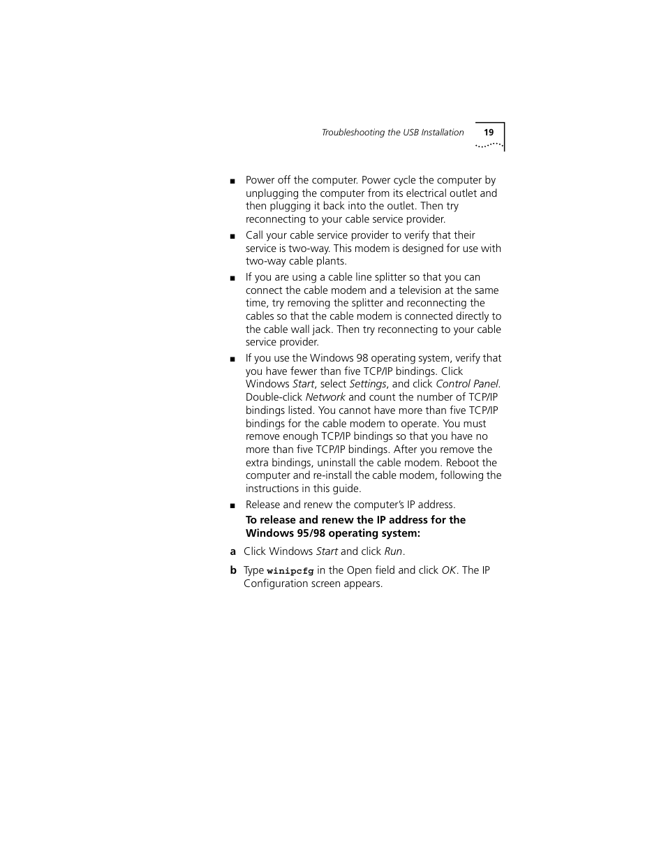 3Com Cable Modem External User Manual | Page 23 / 62