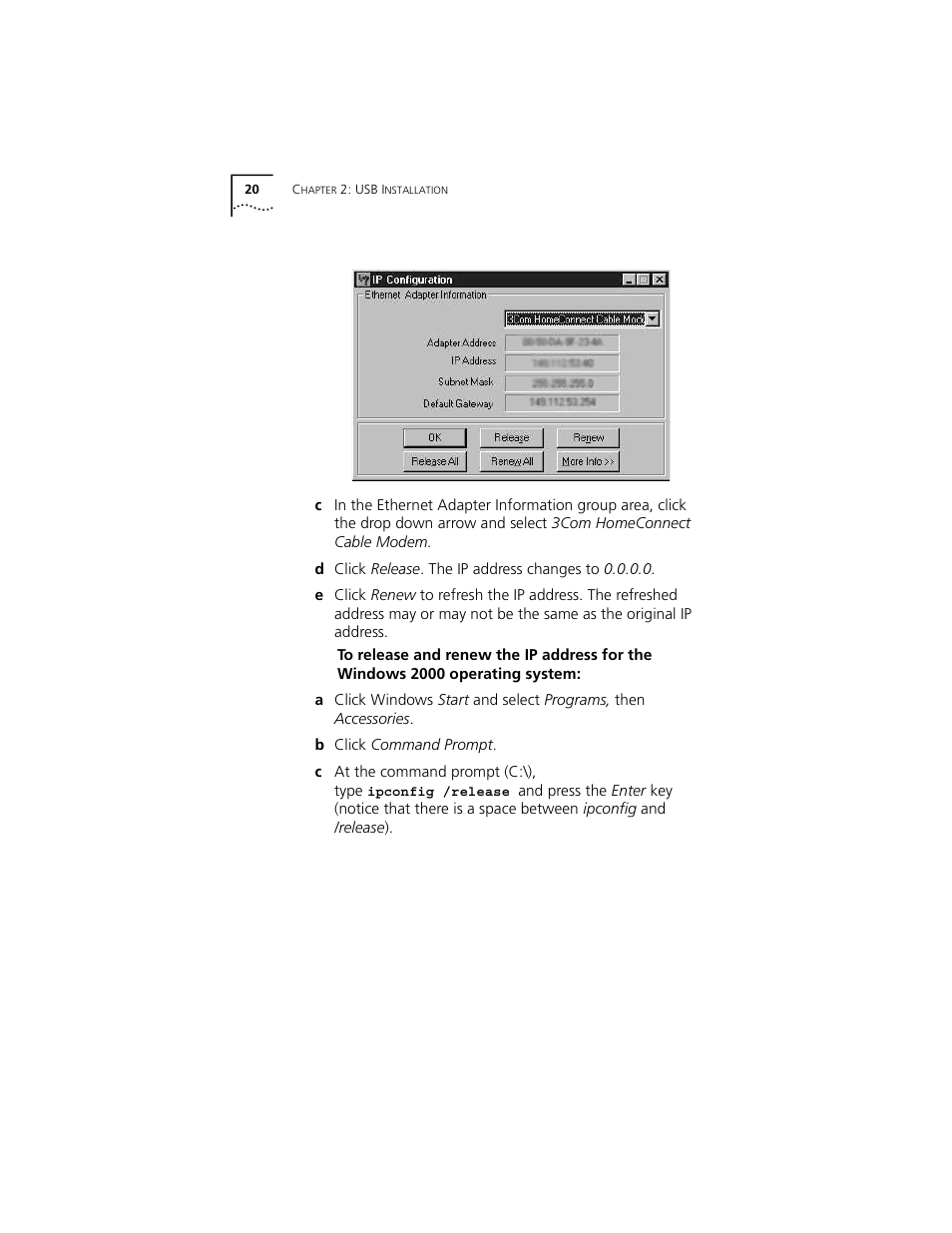 3Com Cable Modem External User Manual | Page 24 / 62