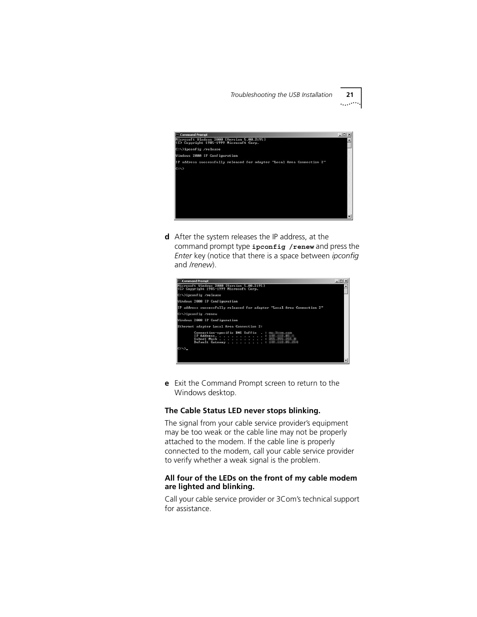 3Com Cable Modem External User Manual | Page 25 / 62