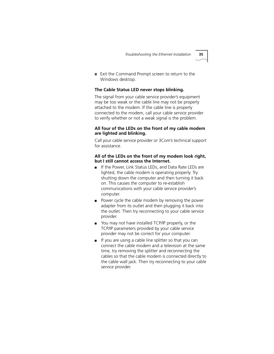 3Com Cable Modem External User Manual | Page 39 / 62