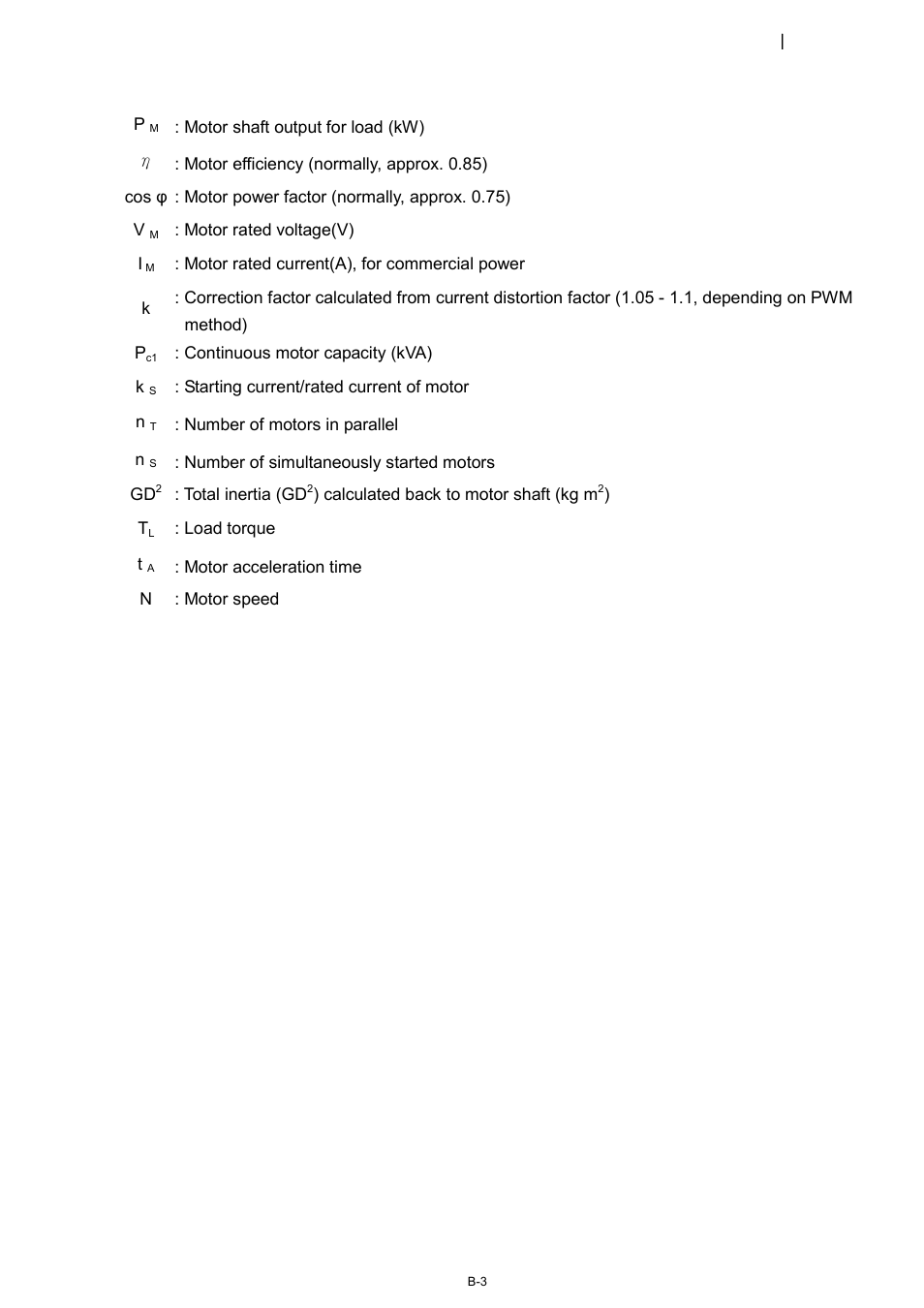 Symbol explanation | Delta 1.07 VFD-D D User Manual | Page 137 / 141