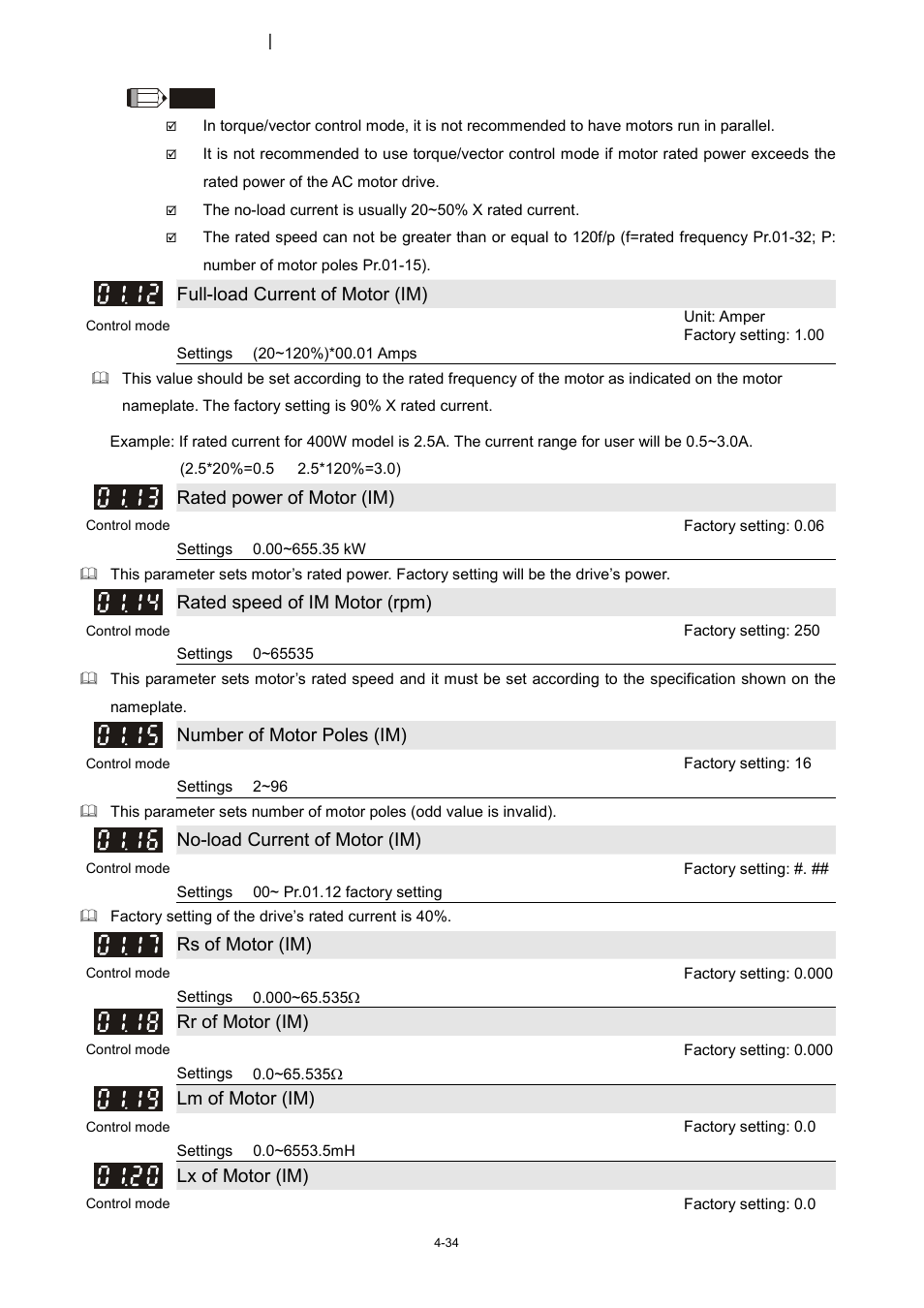 Delta 1.07 VFD-D D User Manual | Page 58 / 141