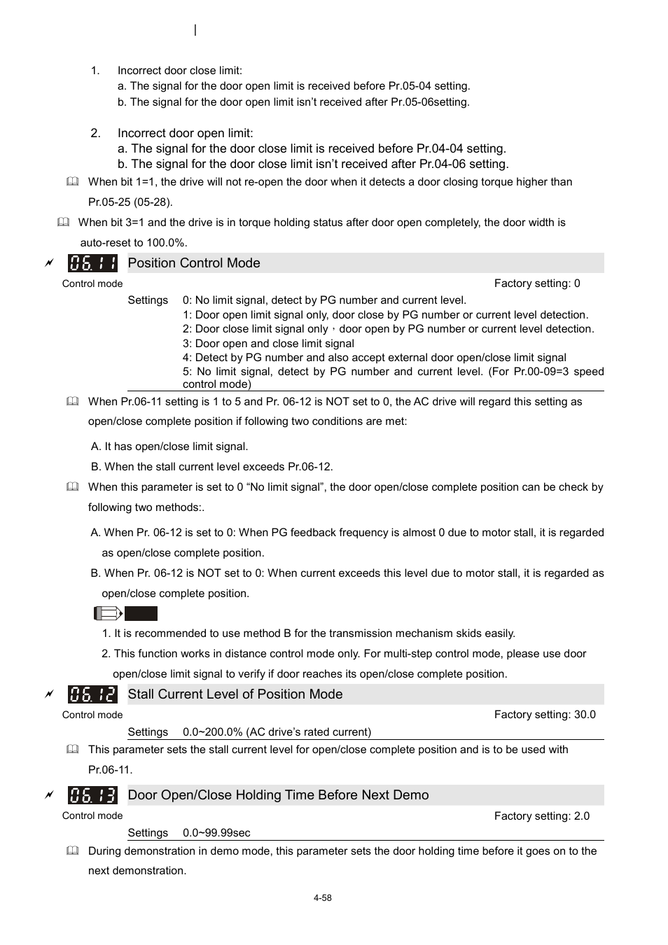 Delta 1.07 VFD-D D User Manual | Page 82 / 141