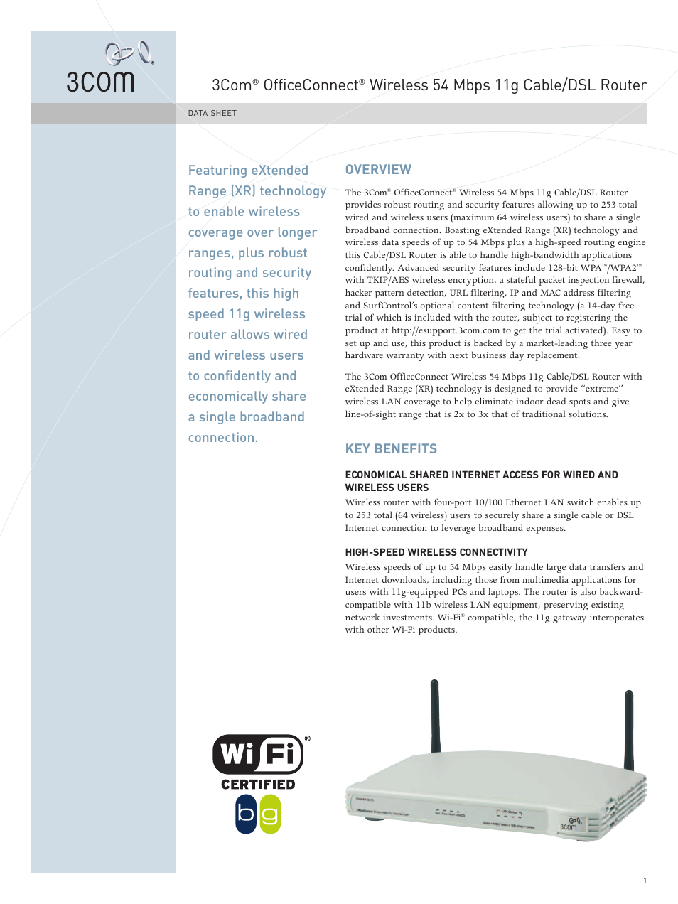 3Com WL-537 User Manual | 4 pages