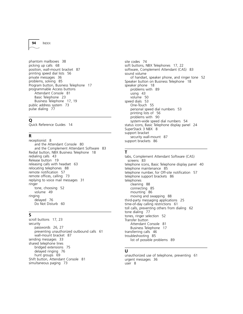 3Com 2101 User Manual | Page 94 / 96