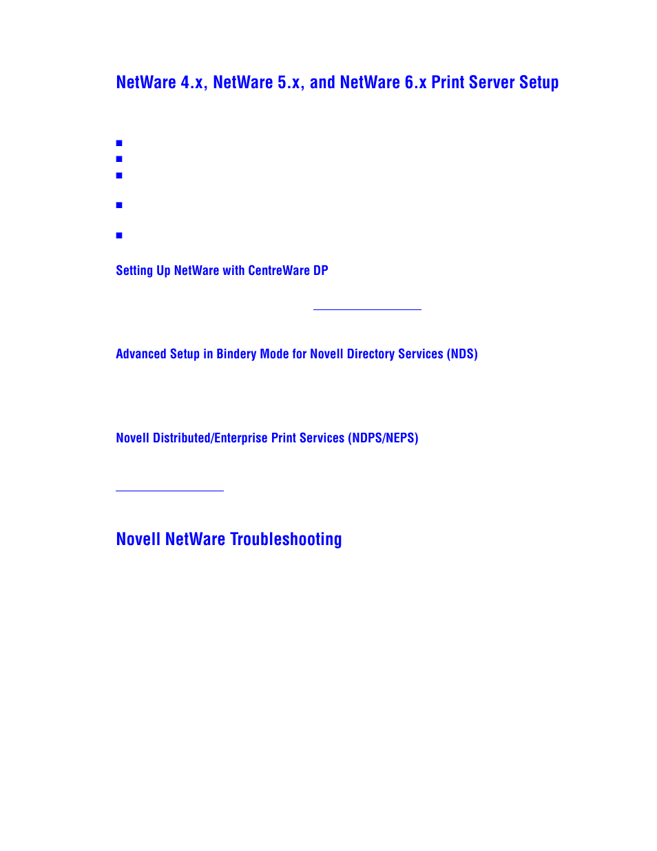 Novell netware troubleshooting | Xerox Phaser 7750 User Manual | Page 2 / 5