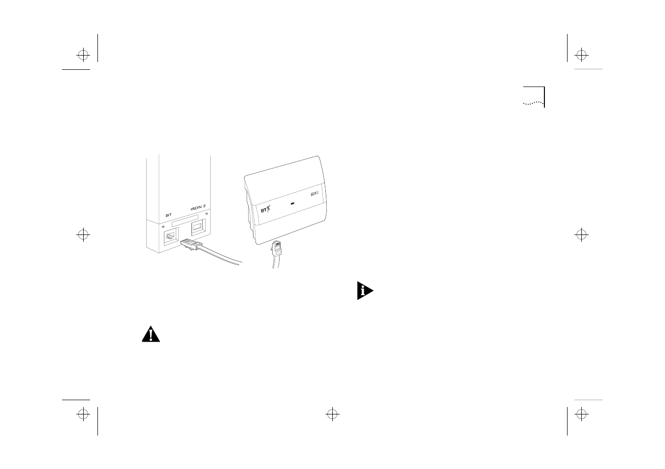 Connecting to isdn, Connecting to the wan, Connecting to the voice port | Connecting to isdn 1-15, Connecting to the wan 1-16, Connecting to the voice port 1-16 | 3Com 520 User Manual | Page 31 / 96