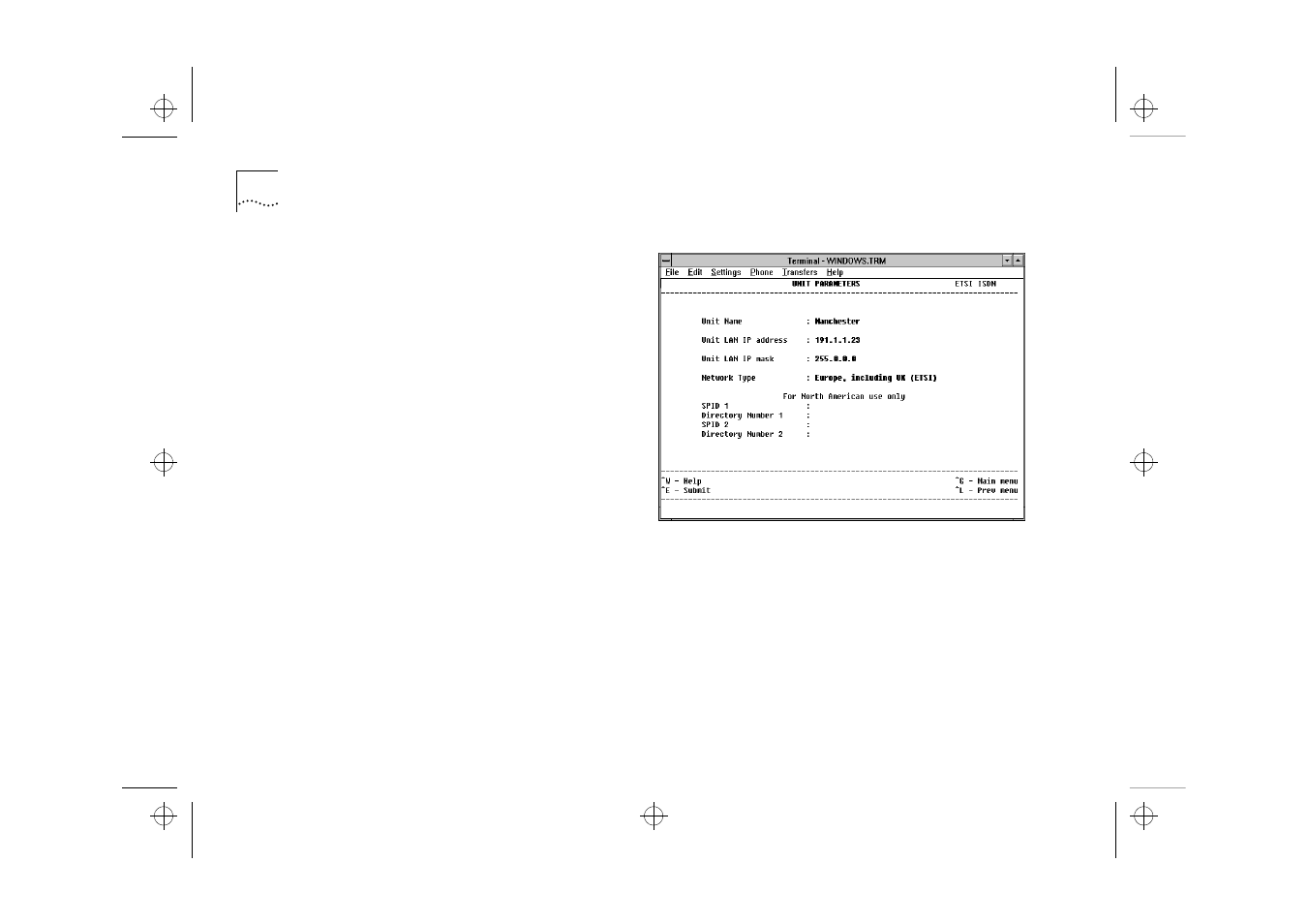 Setting the unit name, Setting the unit name 1-20 | 3Com 520 User Manual | Page 36 / 96