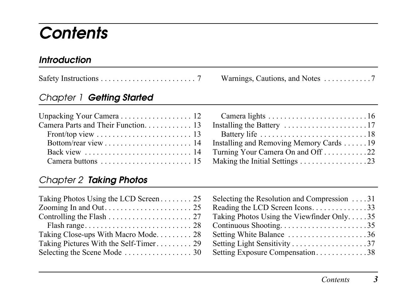 Epson PC L-41 User Manual | Page 3 / 94