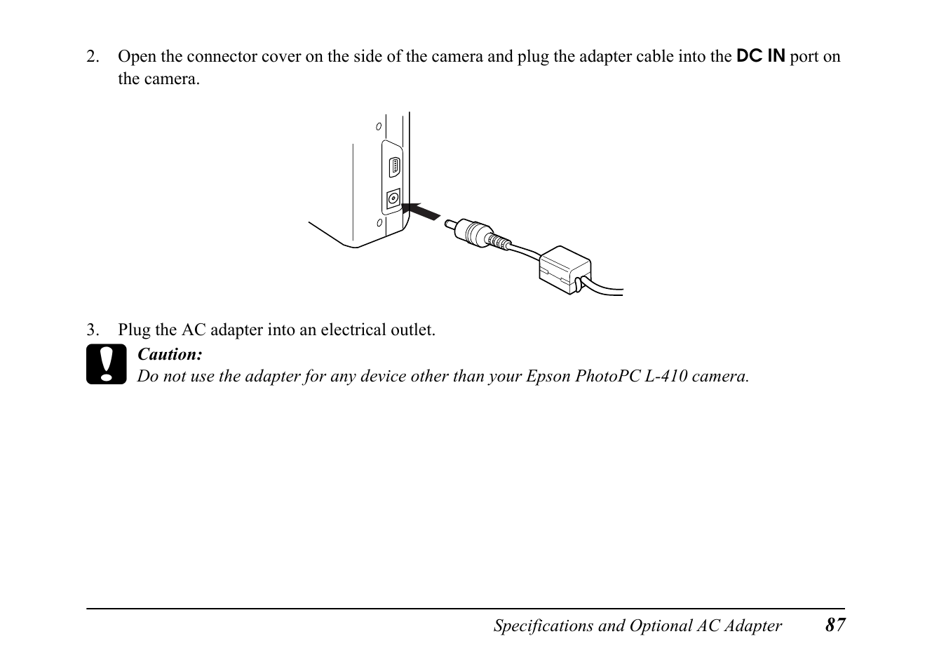 Epson PC L-41 User Manual | Page 87 / 94