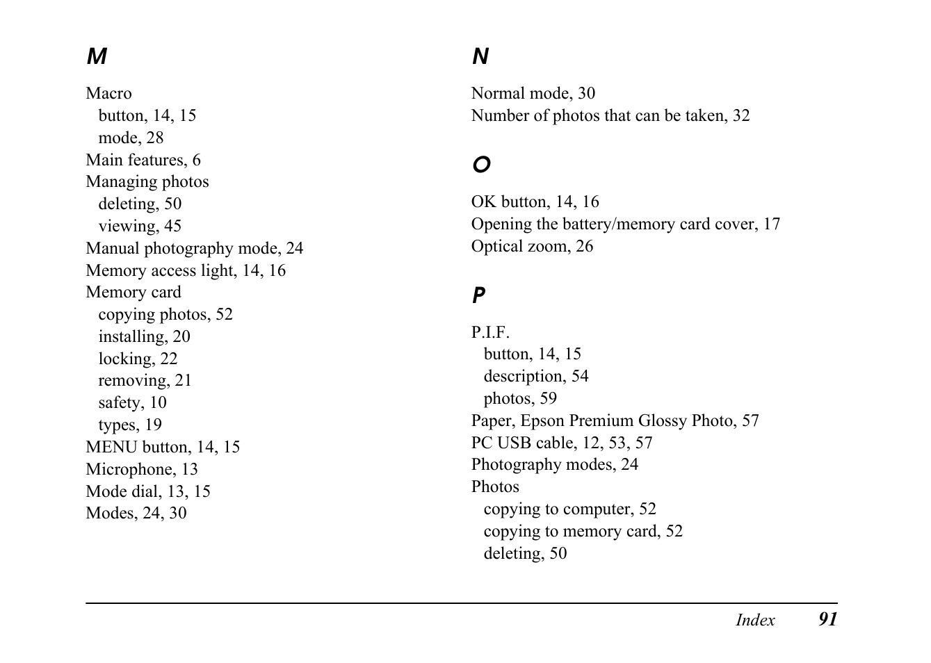 Epson PC L-41 User Manual | Page 91 / 94