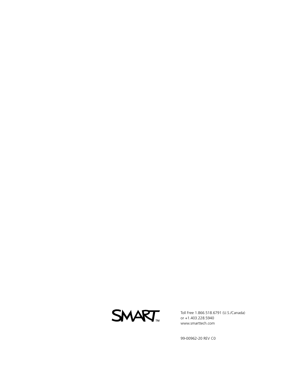 Smart Technologies FSSBID 100 User Manual | Page 104 / 104