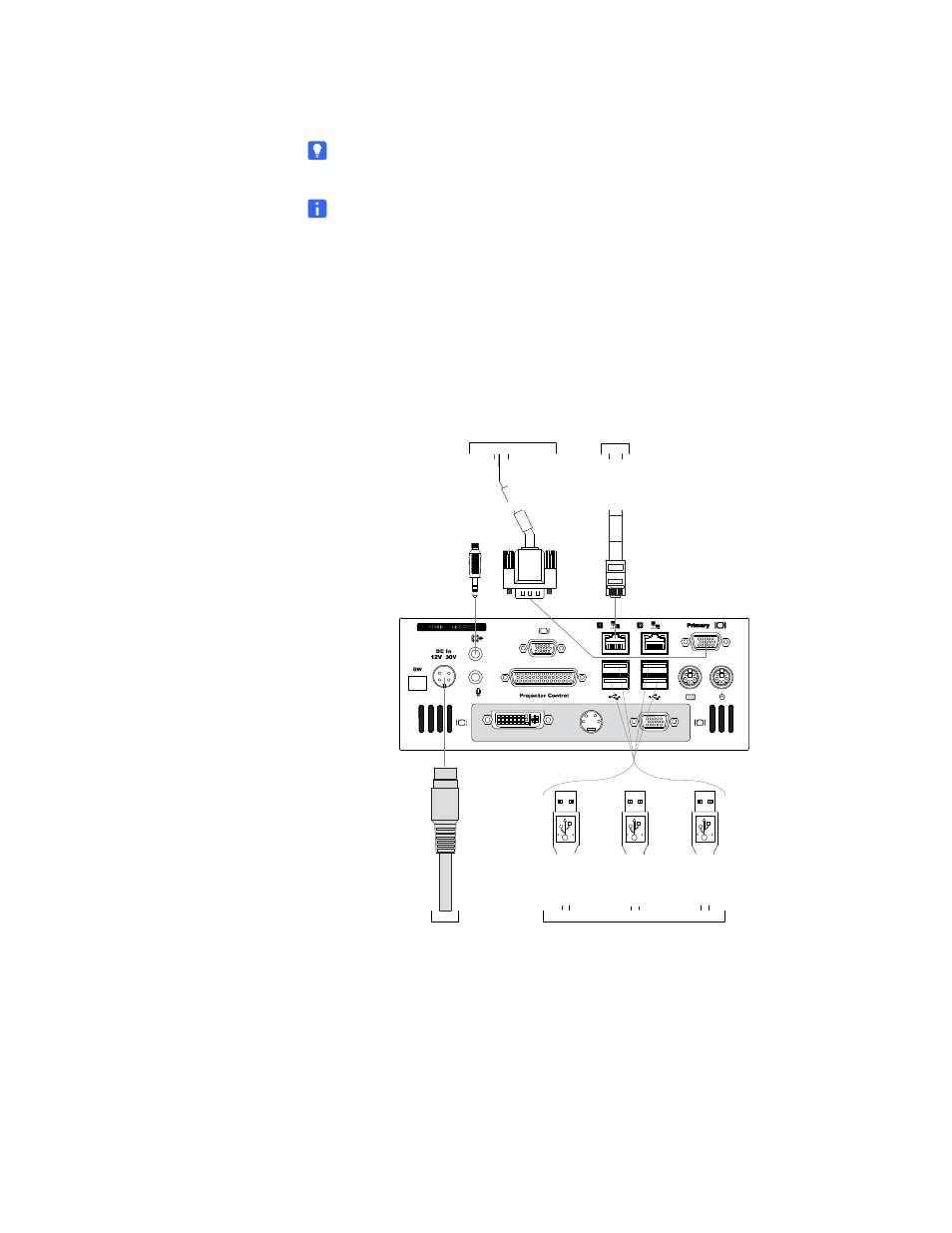Cable connections to your smart hub pe260 | Smart Technologies FSSBID 100 User Manual | Page 34 / 104
