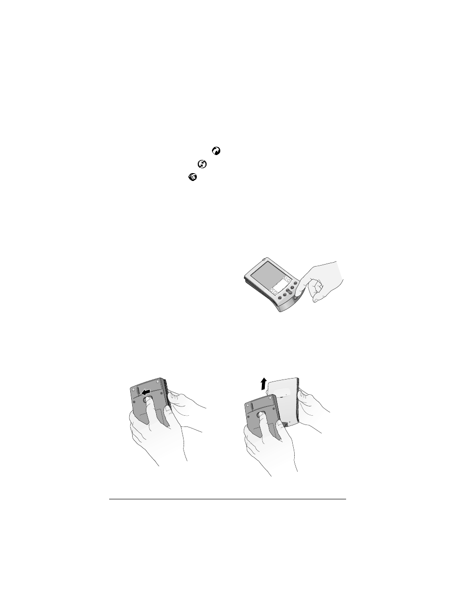 Additional settings for network hotsync, Using your palmv modem, Detaching your palmv modem | Using your palm v modem, Detaching your palm v modem | 3Com Palm V User Manual | Page 14 / 22