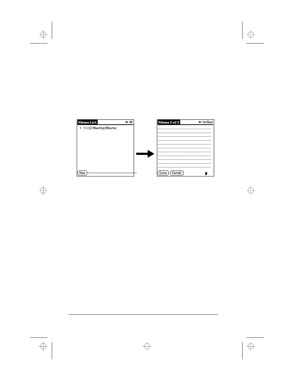 Working with memos, To create a new memo, Reviewing memos | 3Com III User Manual | Page 100 / 171