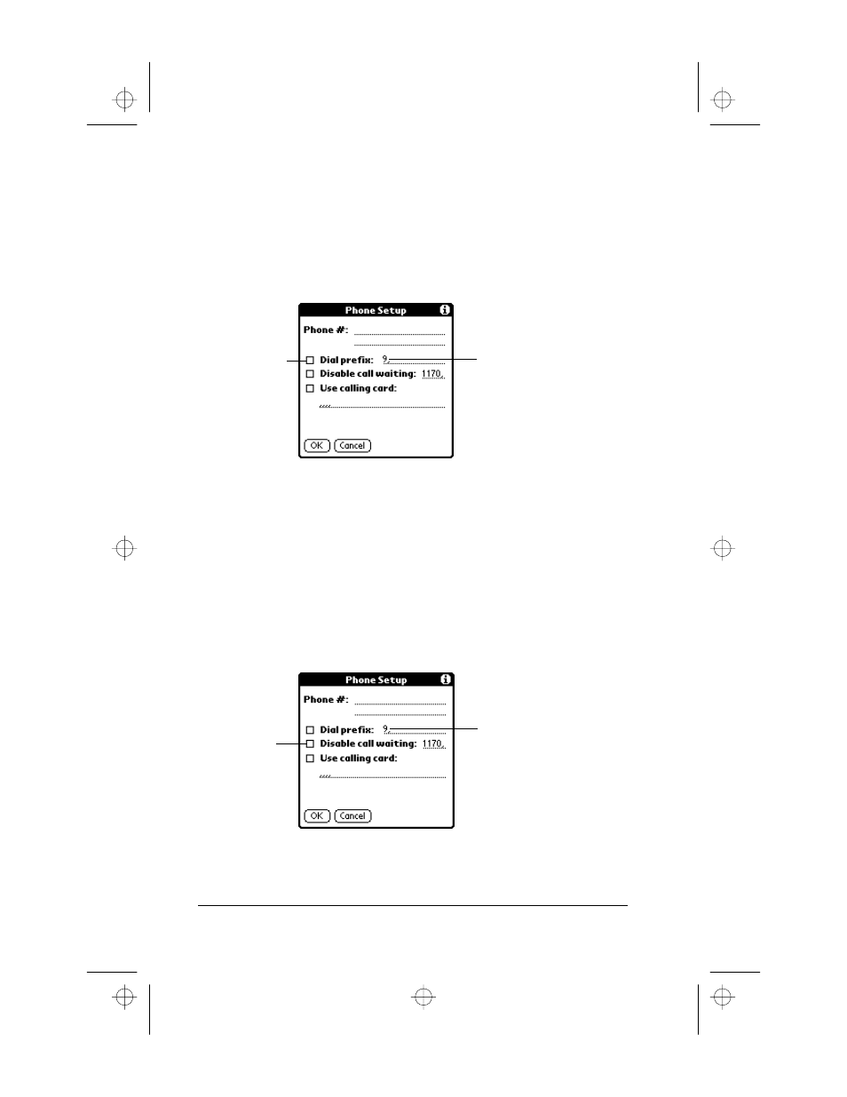 Entering a prefix, To enter a prefix, Disabling call waiting | To disable call waiting | 3Com III User Manual | Page 120 / 171