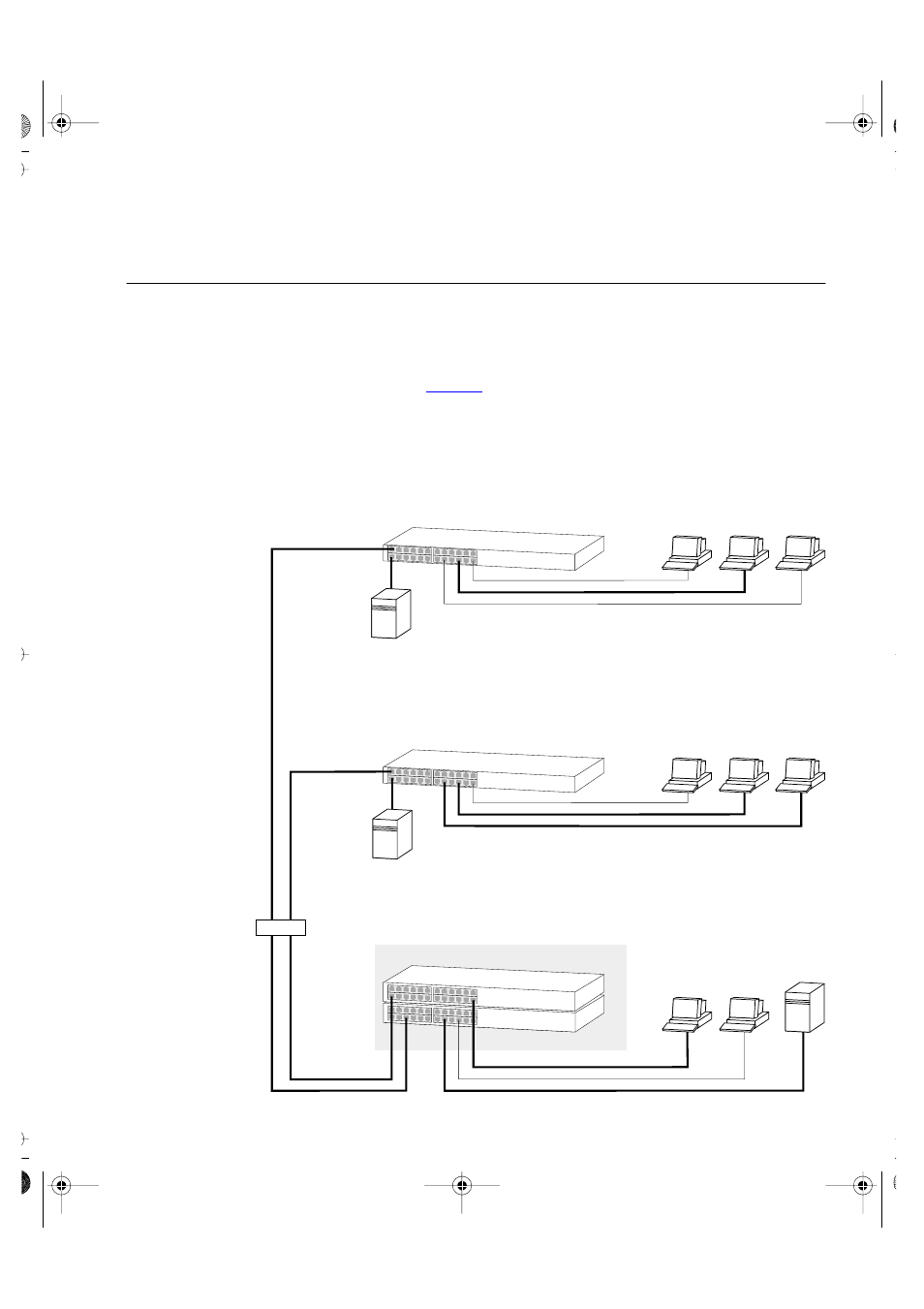 Network configuration examples, Switch 3300 mm as a segmentation switch | 3Com 16985ua.bk User Manual | Page 17 / 60