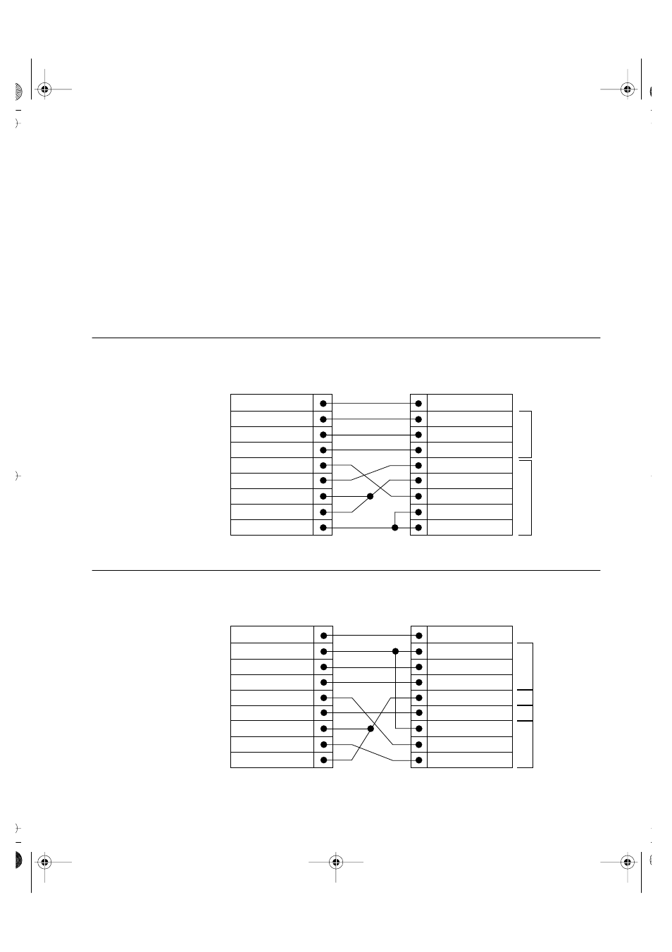 Pin-outs, Null modem cable, Pc-at serial cable | Outs | 3Com 16985ua.bk User Manual | Page 39 / 60