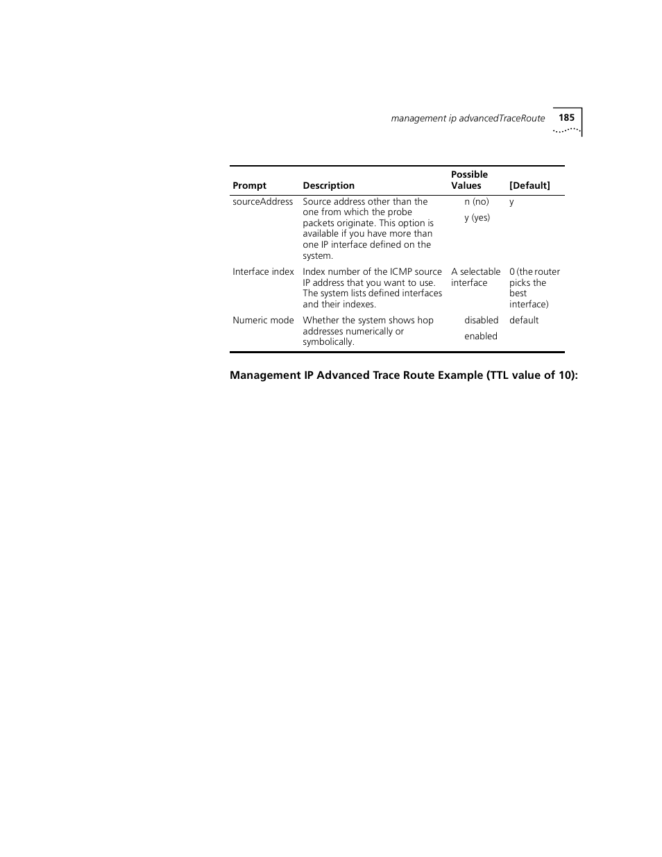 3Com 3500 User Manual | Page 185 / 784