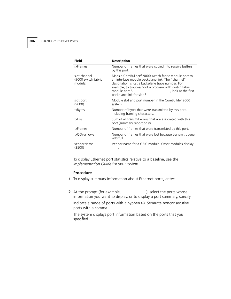 3Com 3500 User Manual | Page 206 / 784