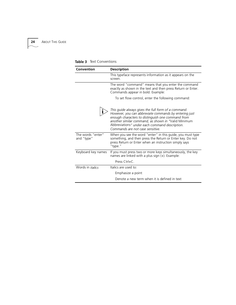 3Com 3500 User Manual | Page 24 / 784