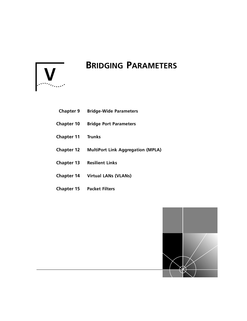 Ridging, Arameters | 3Com 3500 User Manual | Page 249 / 784
