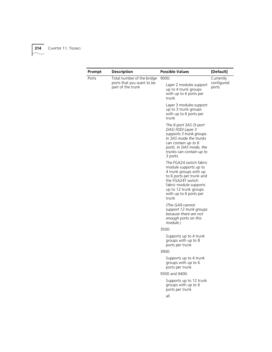 3Com 3500 User Manual | Page 314 / 784