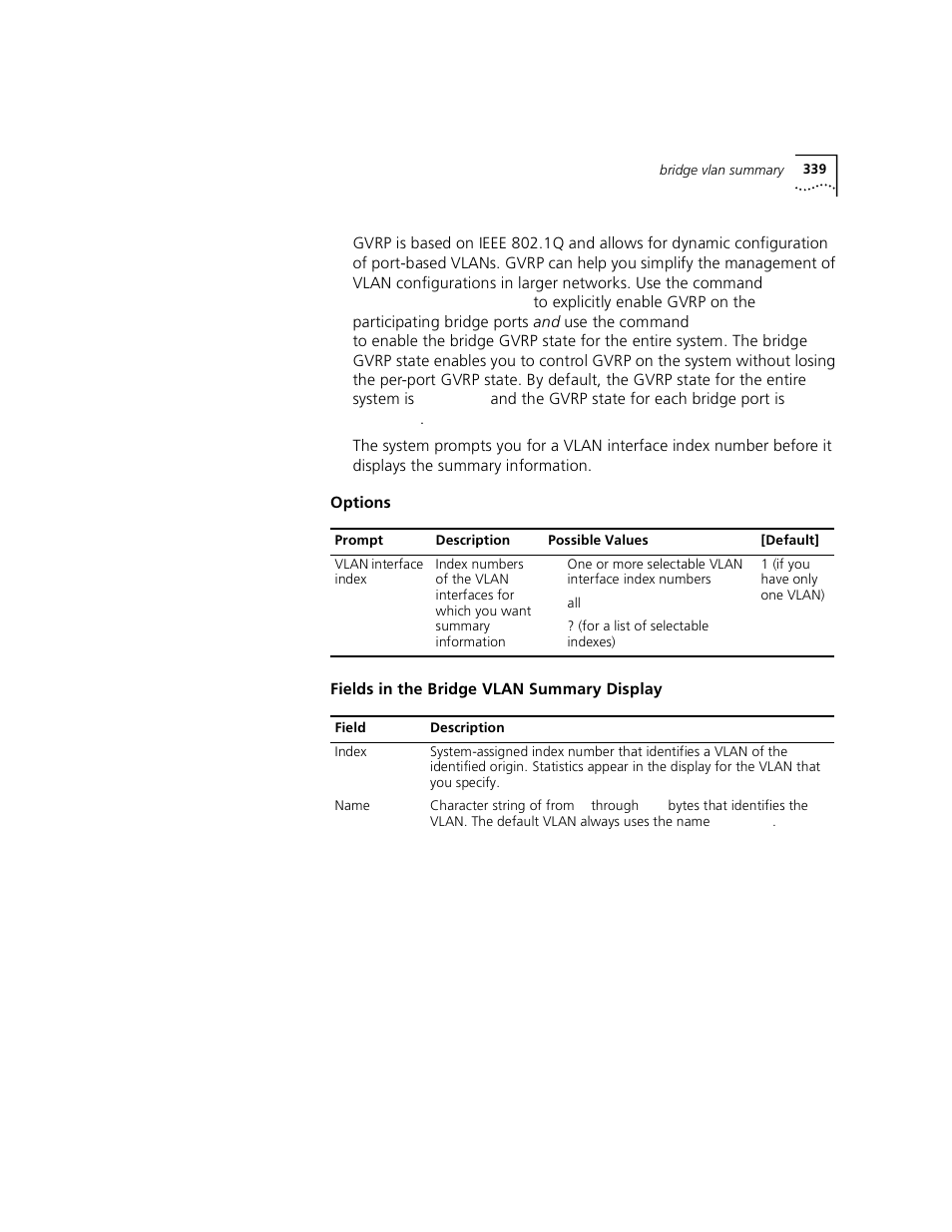 3Com 3500 User Manual | Page 339 / 784