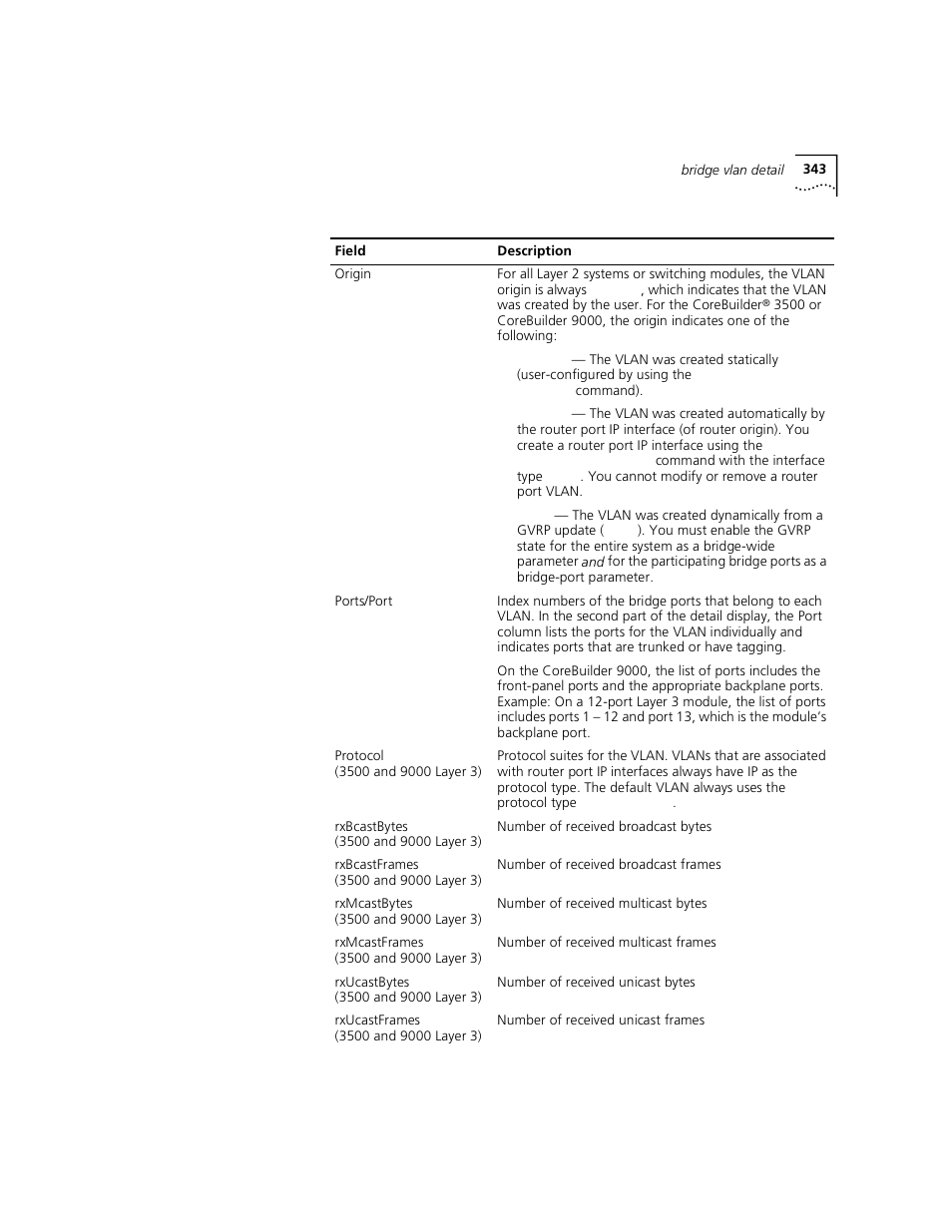 3Com 3500 User Manual | Page 343 / 784