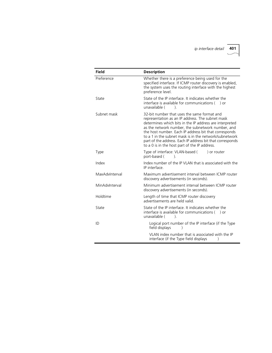 3Com 3500 User Manual | Page 401 / 784