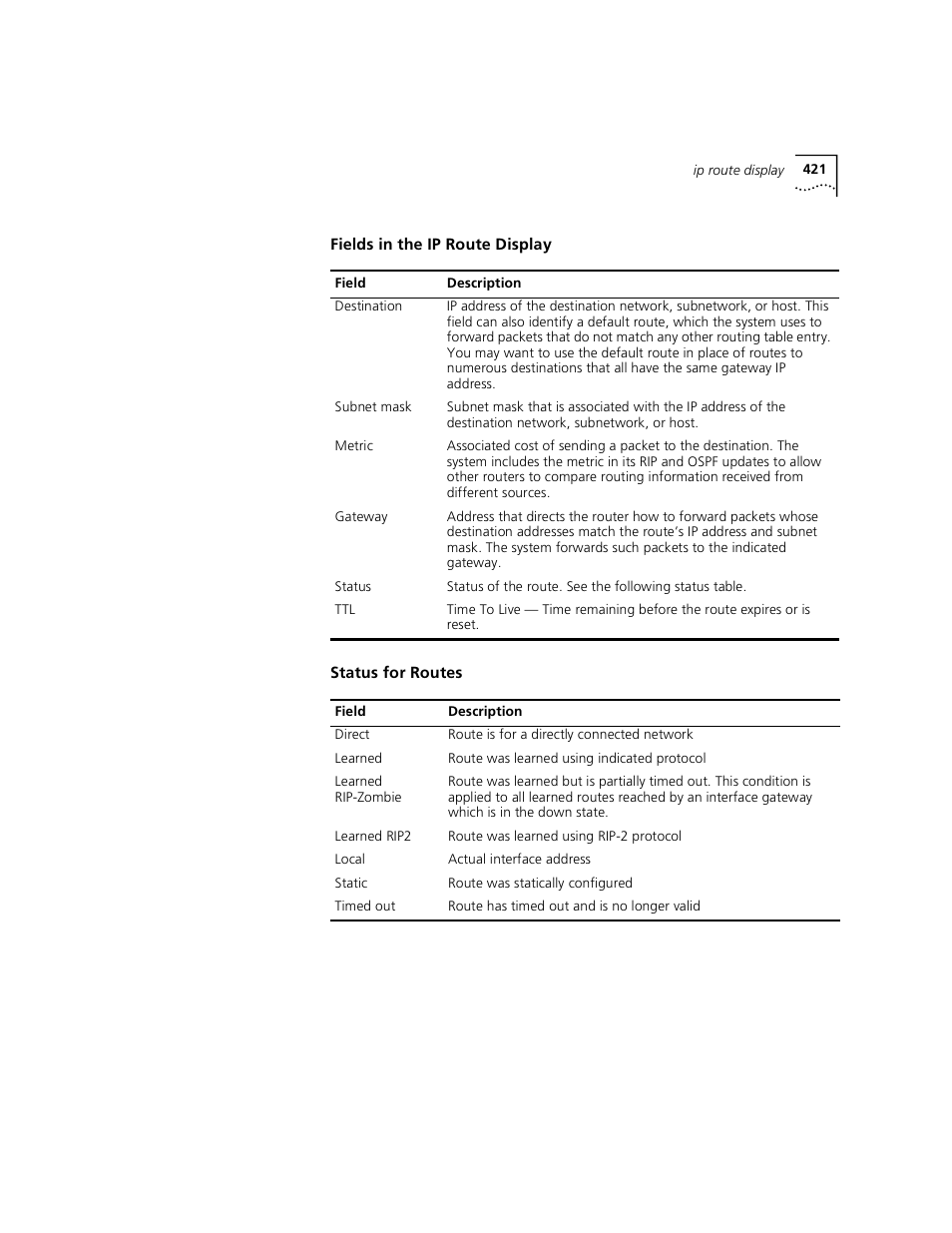 3Com 3500 User Manual | Page 421 / 784