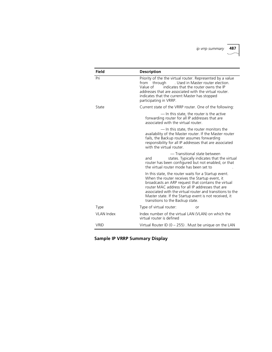 3Com 3500 User Manual | Page 487 / 784