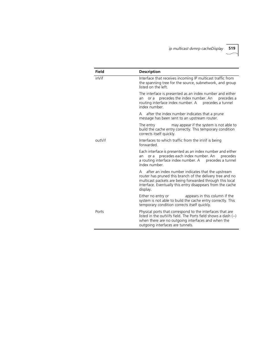 3Com 3500 User Manual | Page 519 / 784
