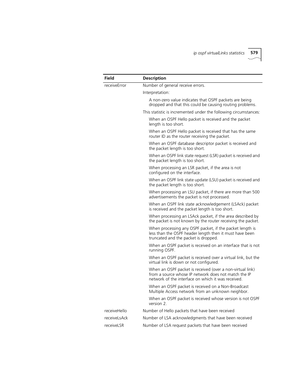 3Com 3500 User Manual | Page 579 / 784