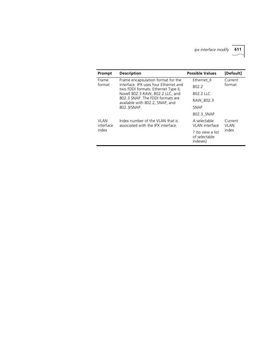 3Com 3500 User Manual | Page 611 / 784