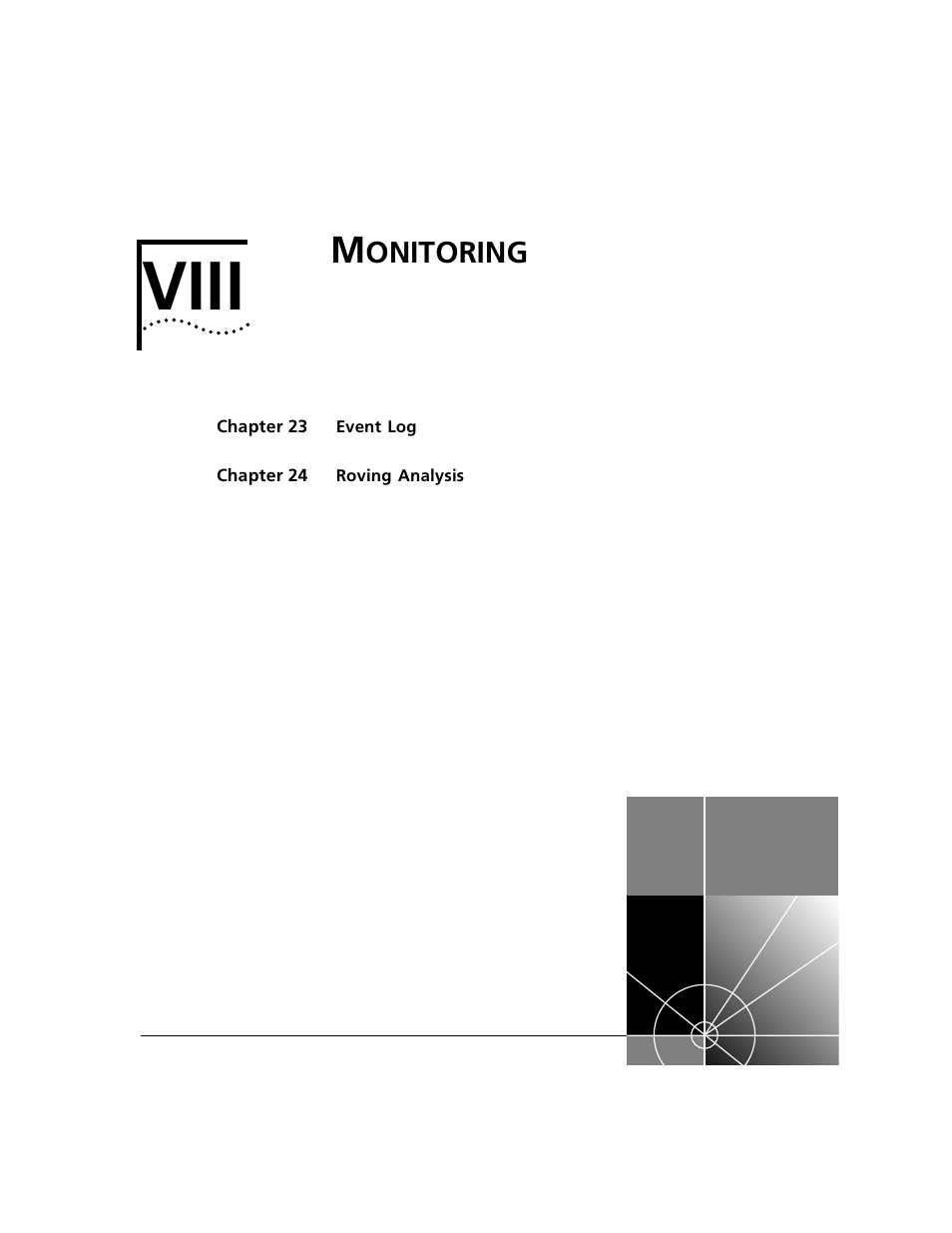 Viii, Onitoring | 3Com 3500 User Manual | Page 745 / 784