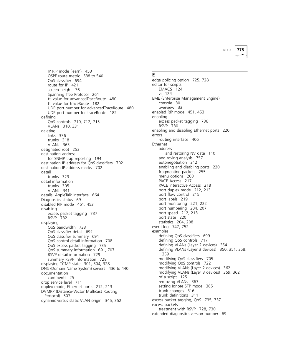 3Com 3500 User Manual | Page 775 / 784