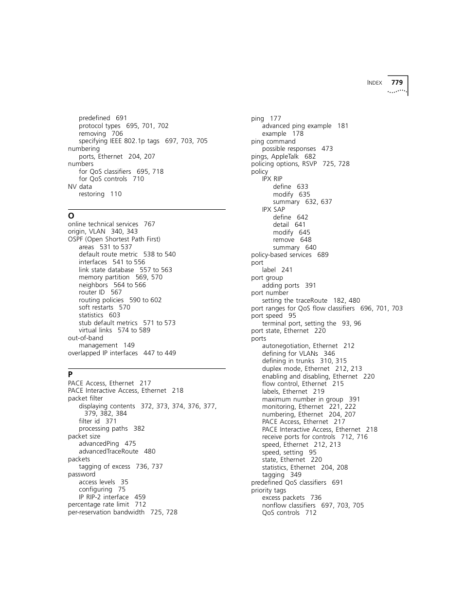 3Com 3500 User Manual | Page 779 / 784