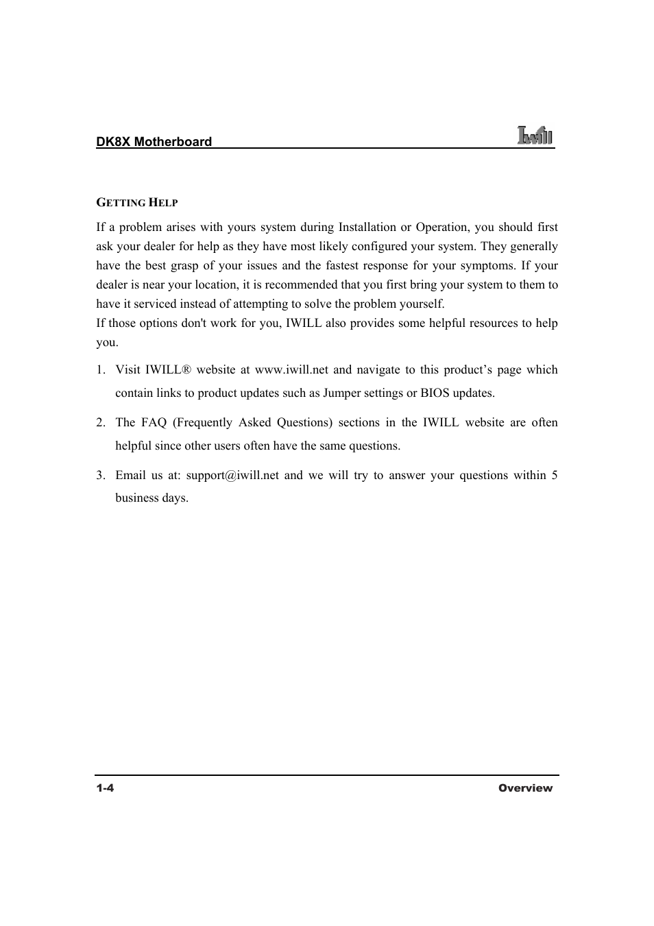 3Com IWILL DK8X User Manual | Page 10 / 64