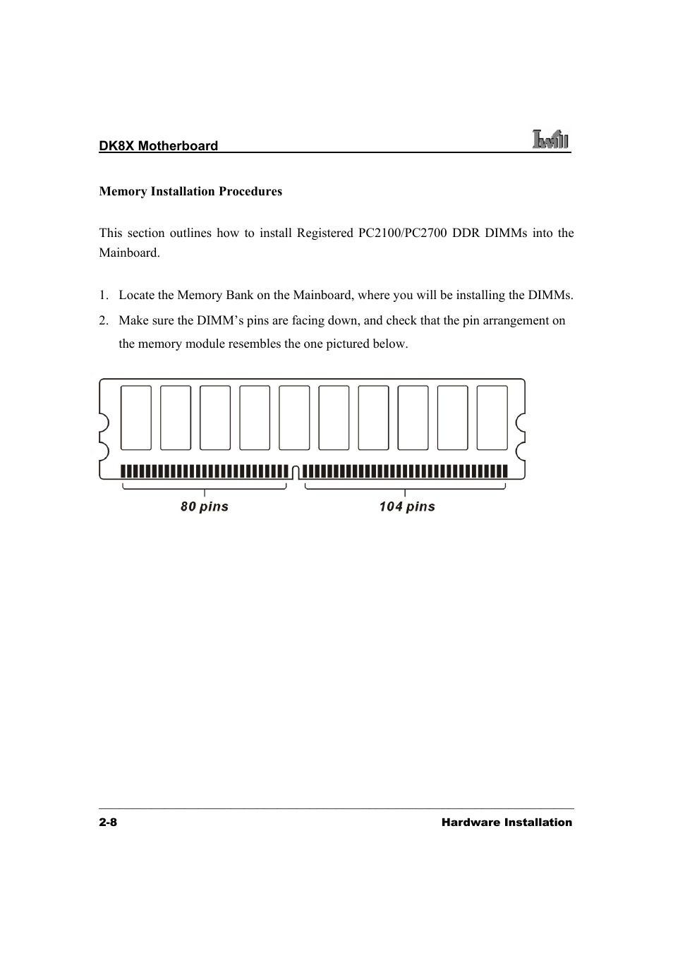 3Com IWILL DK8X User Manual | Page 22 / 64